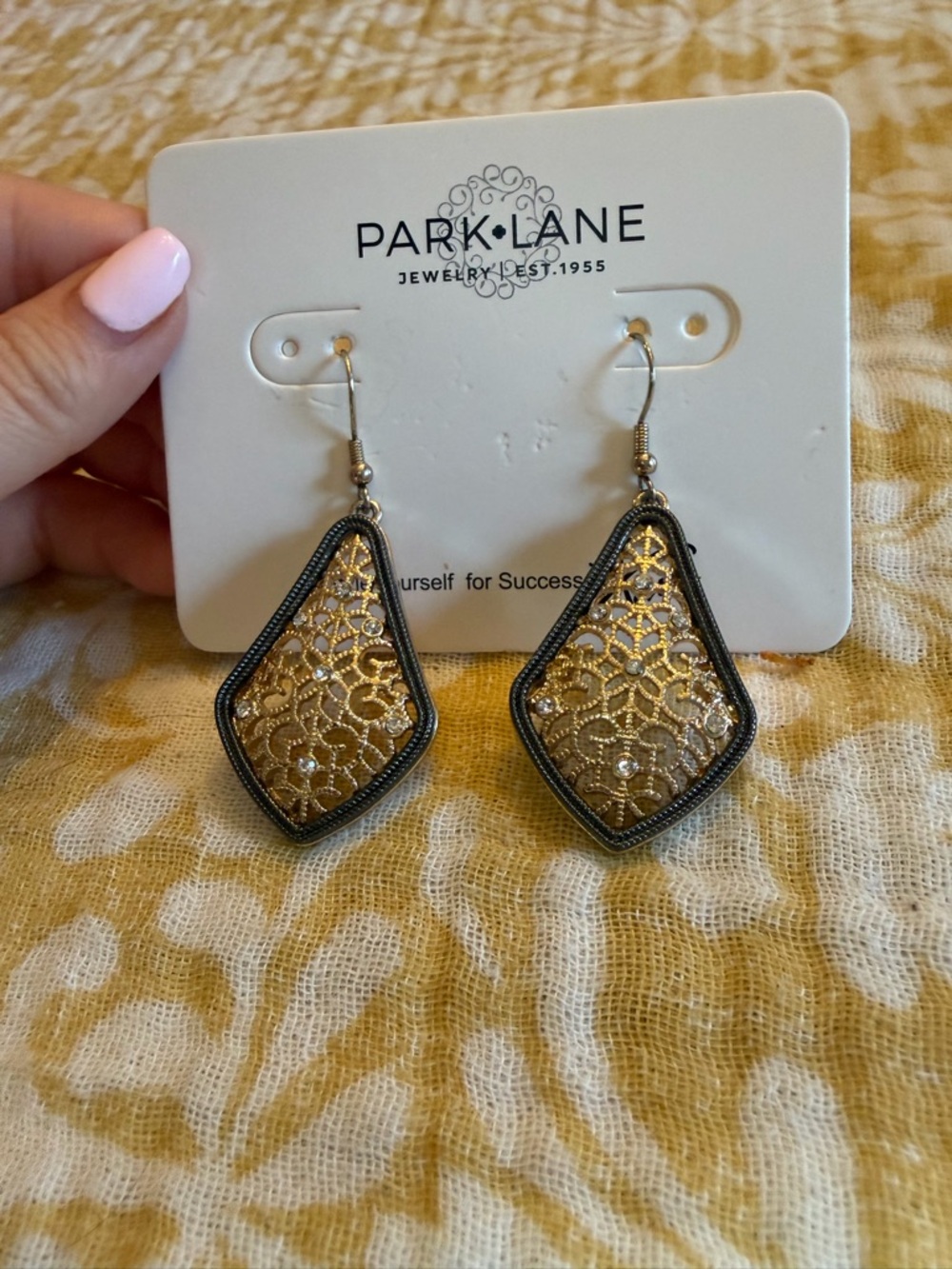 NWT Park Lane Gold Dangle Earrings